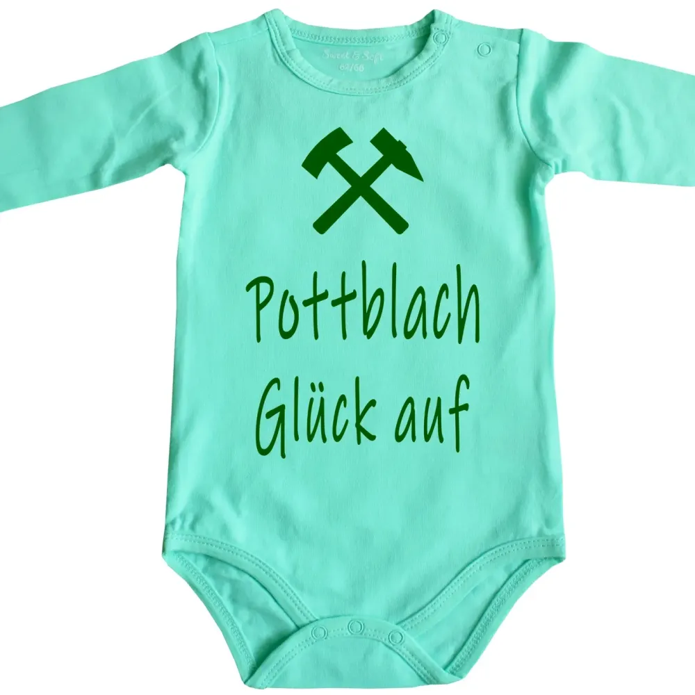 Baby-Body mit Druck Zeche Grube