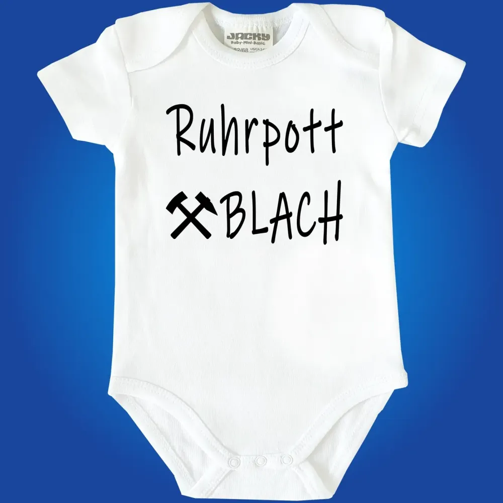 Baby-Body mit Aufdruck Ruhrpott