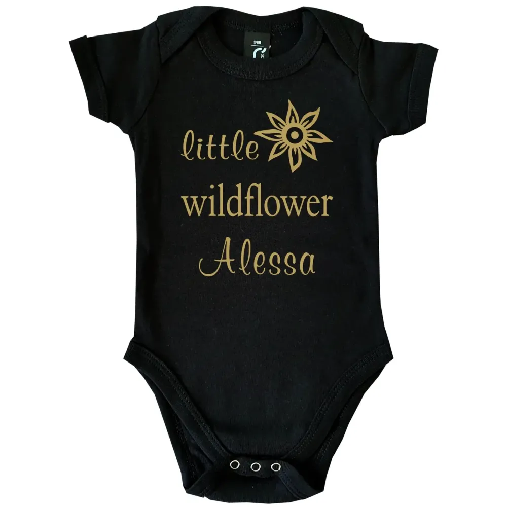Babybody mit Wunschname