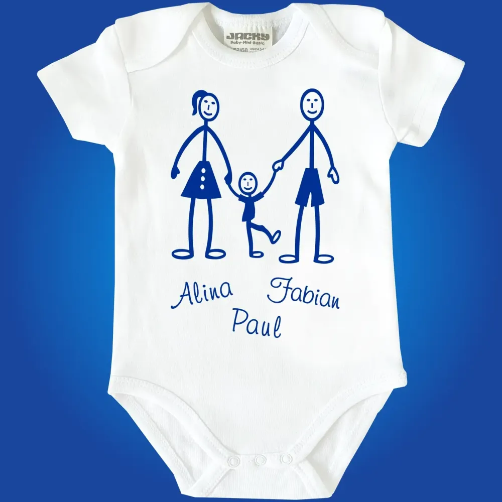Süßer Baby Body personalisiert mit Namen