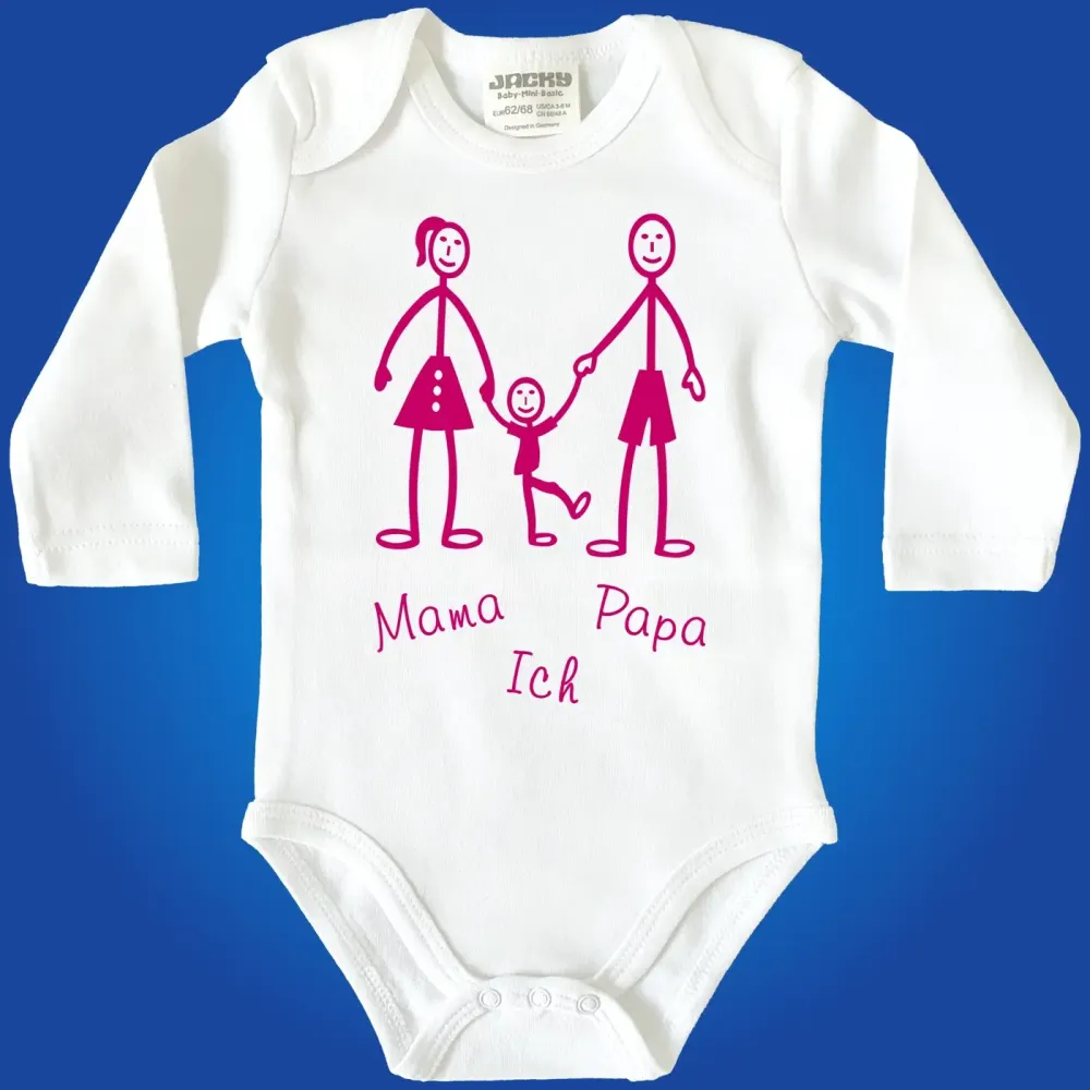 Baby Body Familie individuell personalisiert