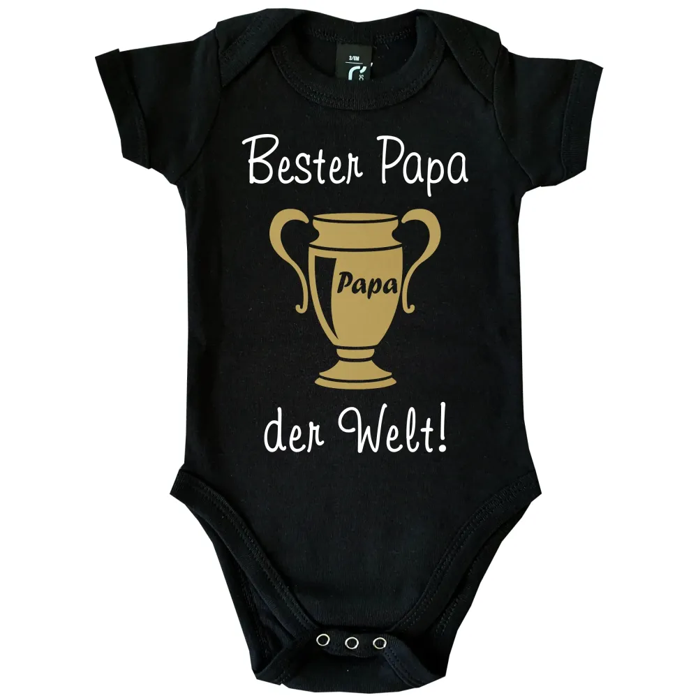 Baby Bodie mit Aufdruck Bester Papa