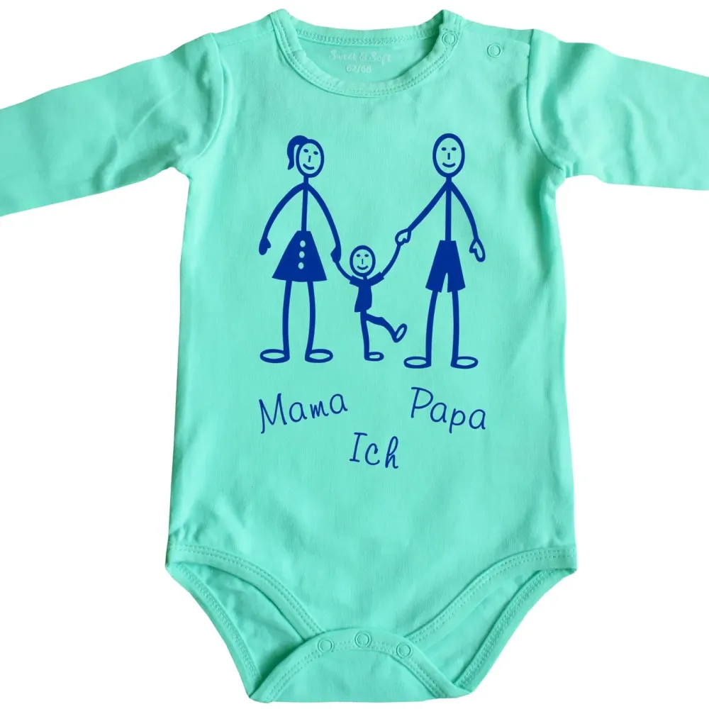 Baby Body Familie individuell personalisiert
