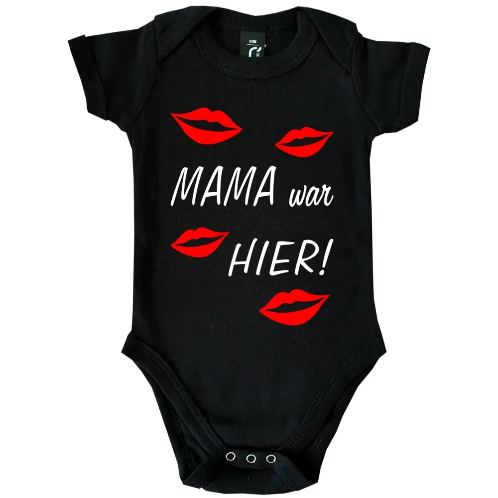 Baby-Body mit Druck War hier