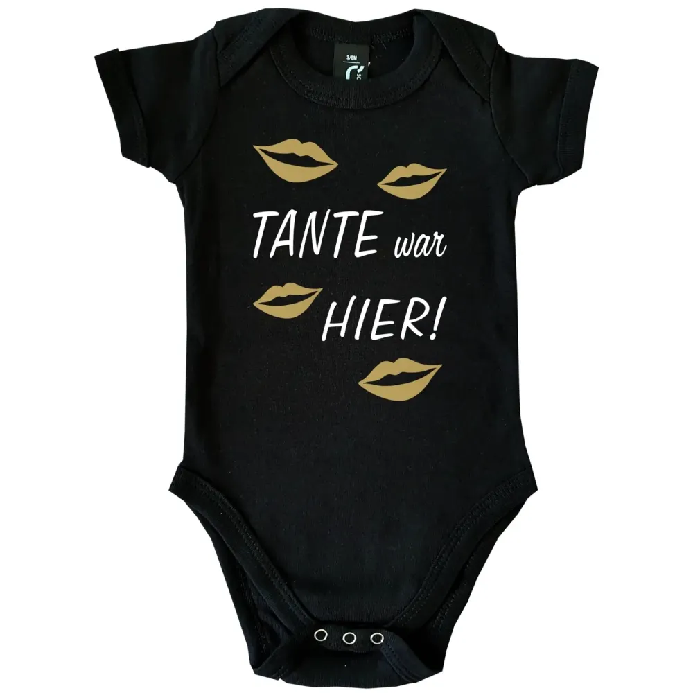 Baby-Body mit Aufdruck „Oma war hier“