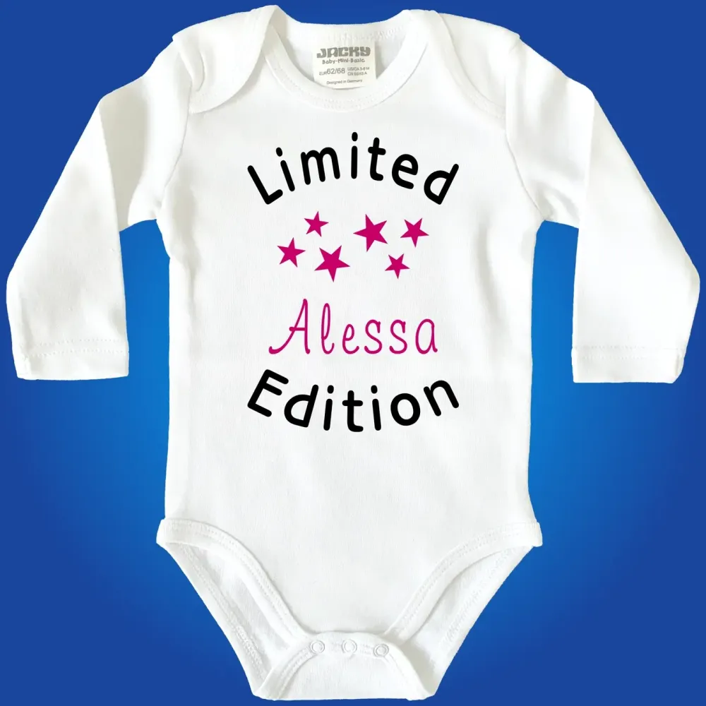 Baby‑Body liebevolles Limited Motiv