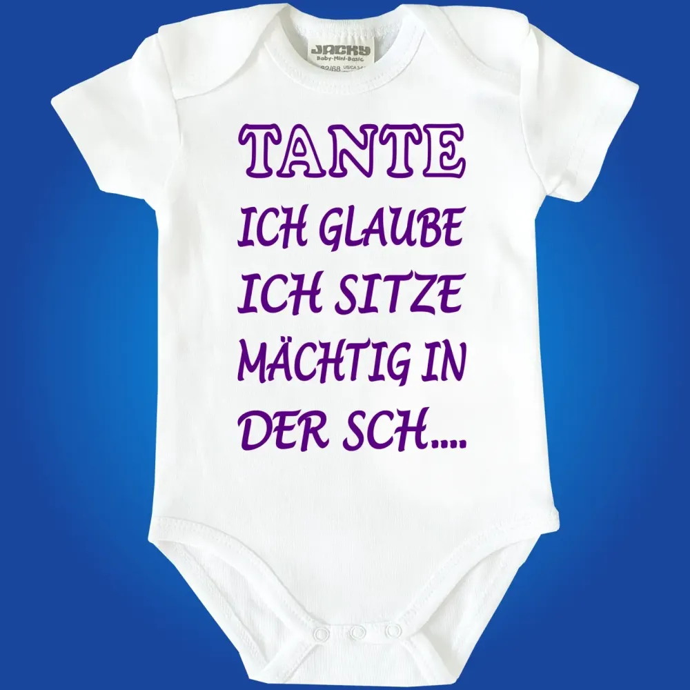 Preview: Baby‑Body mit humorvollem Scheiße‑Spruch