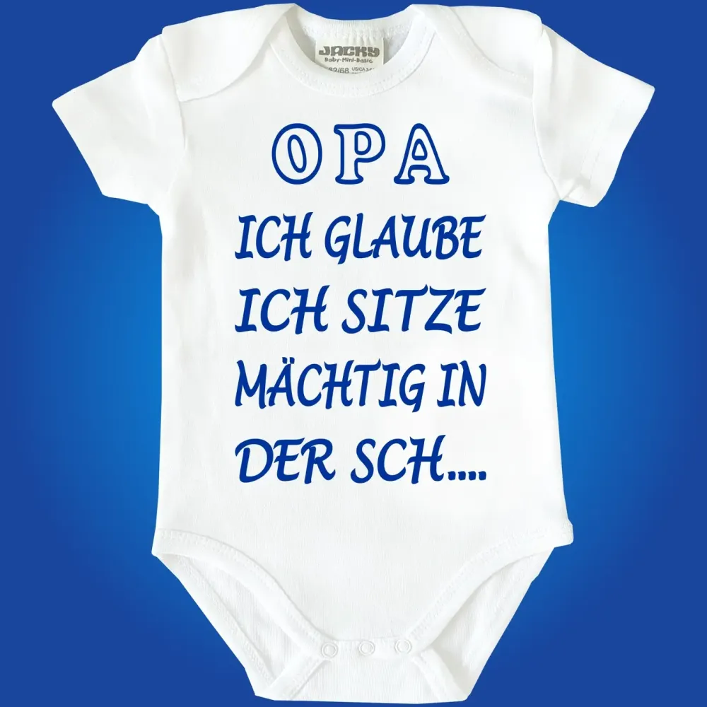 Preview: Baby-Body mit witzigem Spruch