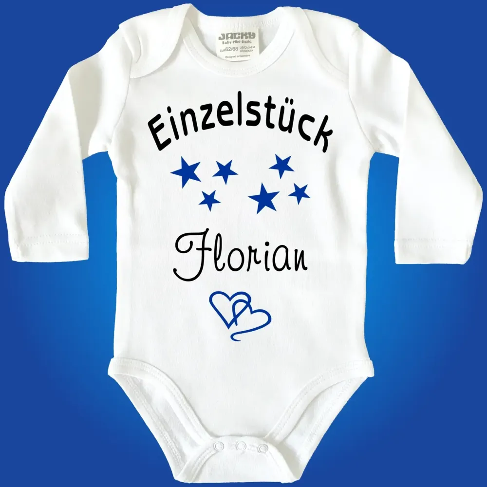 Preview: Baby-Body mit Aufdruck Einzelstück