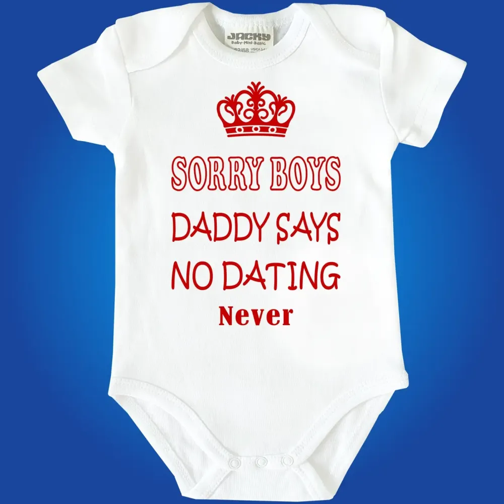 Baby‑Body No Dating Never mit Krone