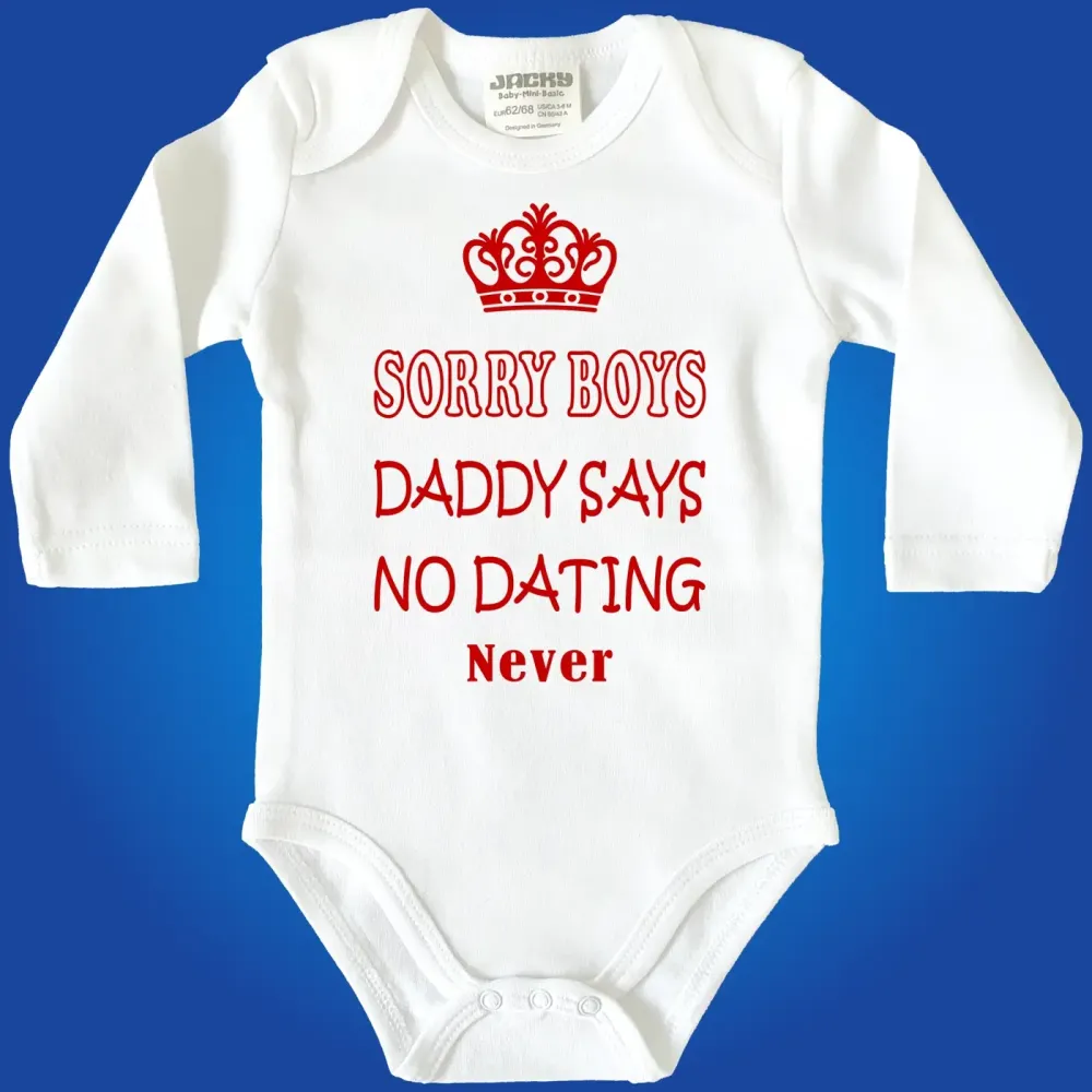 Baby‑Body No Dating Never mit Krone