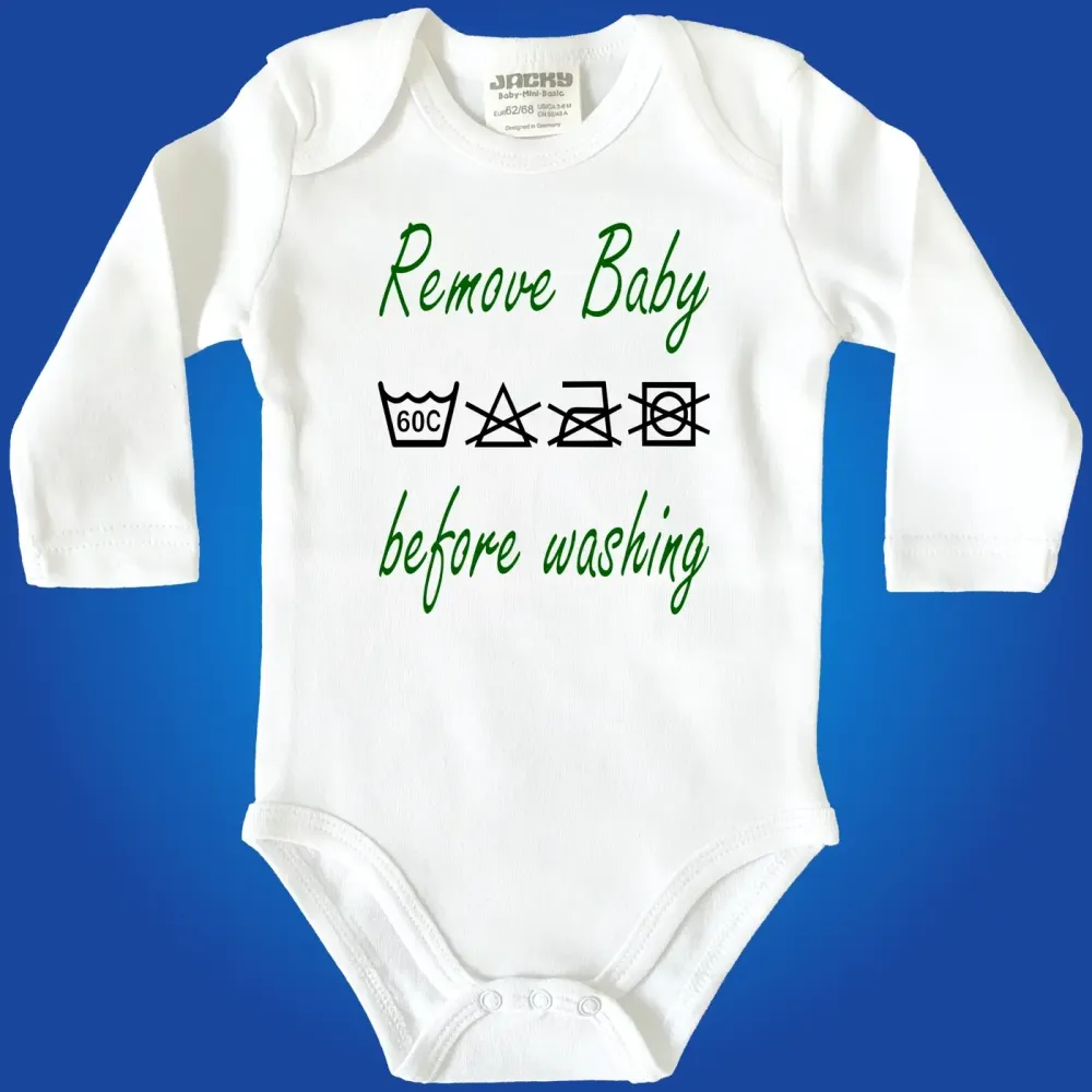 Baby-Body „Remove Baby“ Geschenkidee