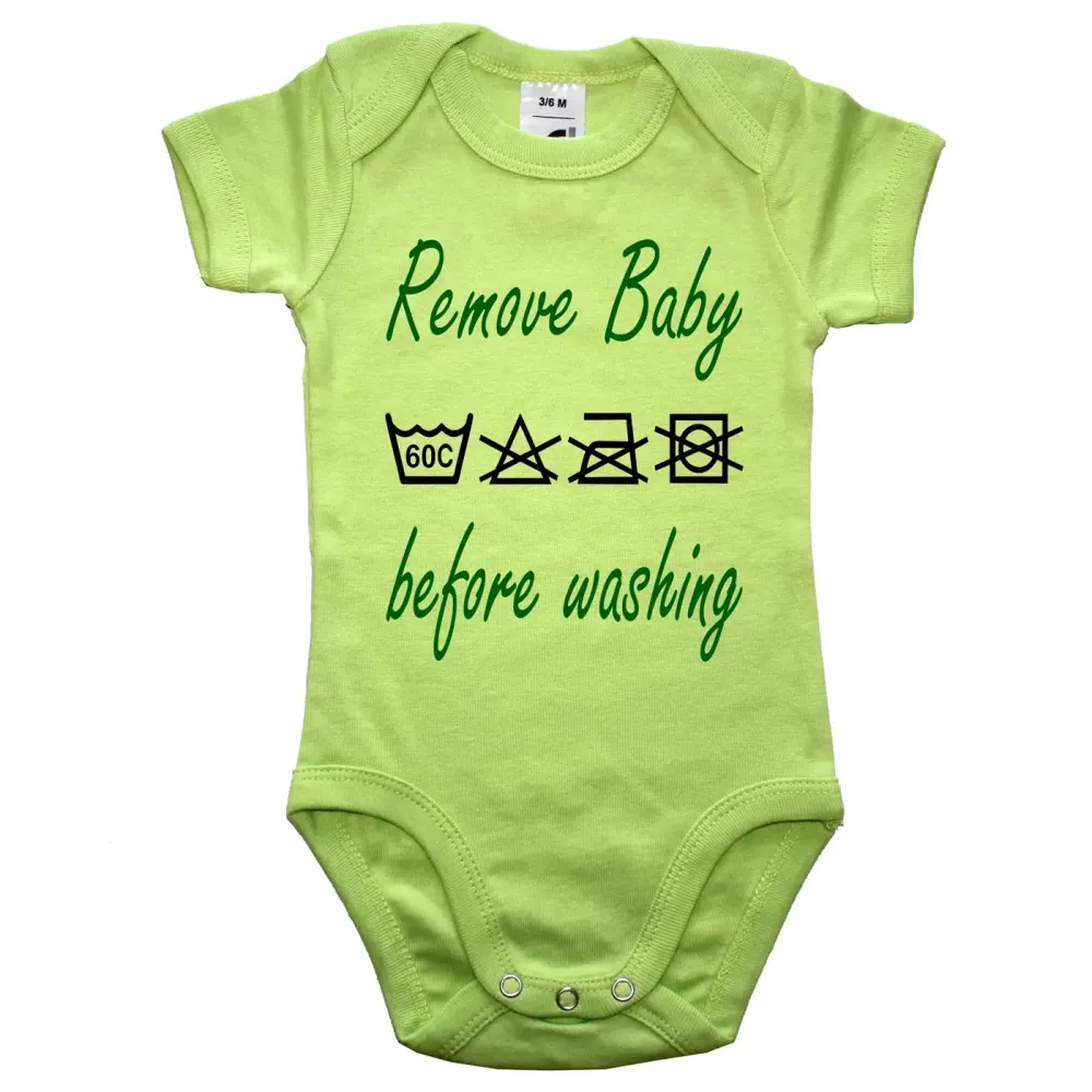 Babybody Remove Baby before washing
