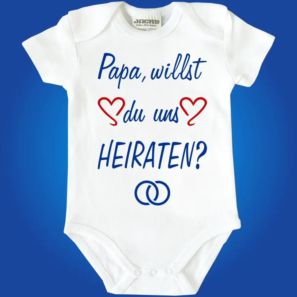 Preview: Babybody Hochzeitsantrag