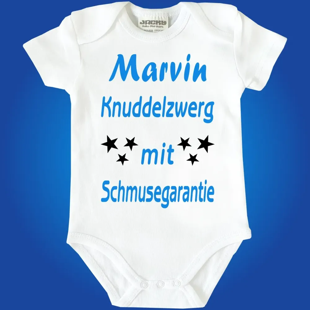 Baby-Body mit Druck zur Geburt