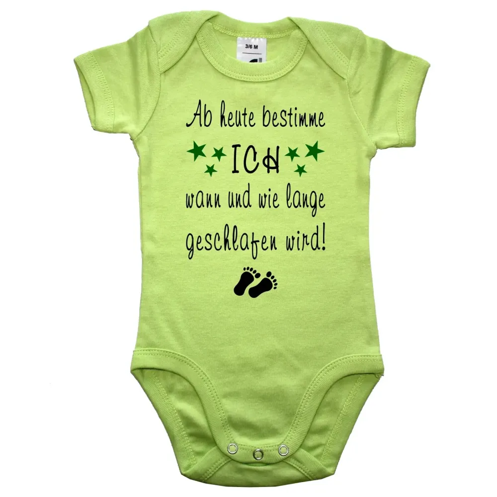 Baby‑Body mit humorvollem Familien‑Spruch