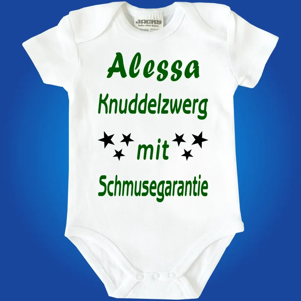 Baby-Body mit Wunschname Prsonalisiert