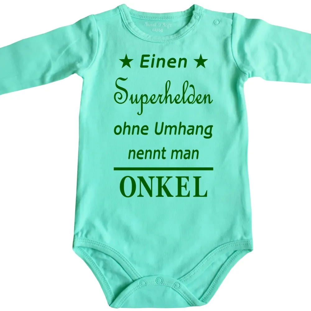 Babybody „Eine Superheldin ohne Umhang nennt man Mama“