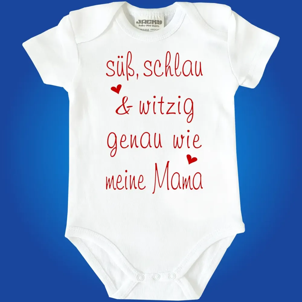 Baby‑Body „süß, schlau & witzig – genau wie meine Tante“
