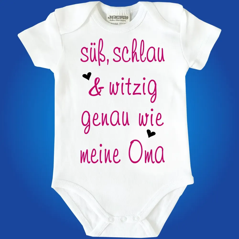 Baby-Body mit Oma