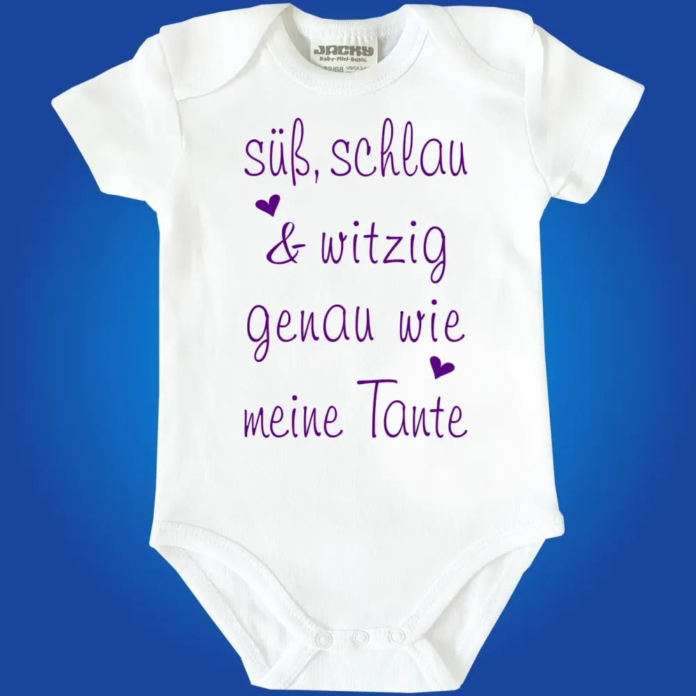 Preview: Babybody „süß, schlau & witzig – genau wie meine Mama“
