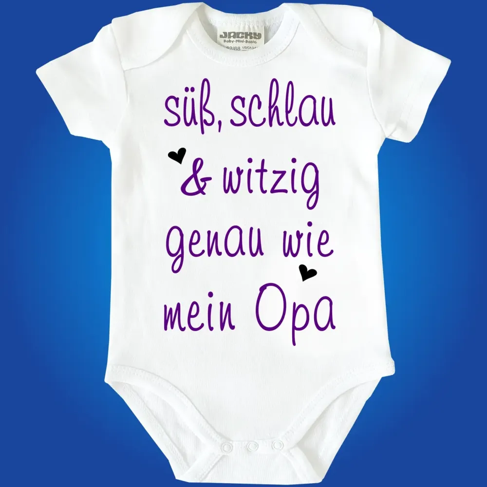 Preview: Baby-Body mit Opa