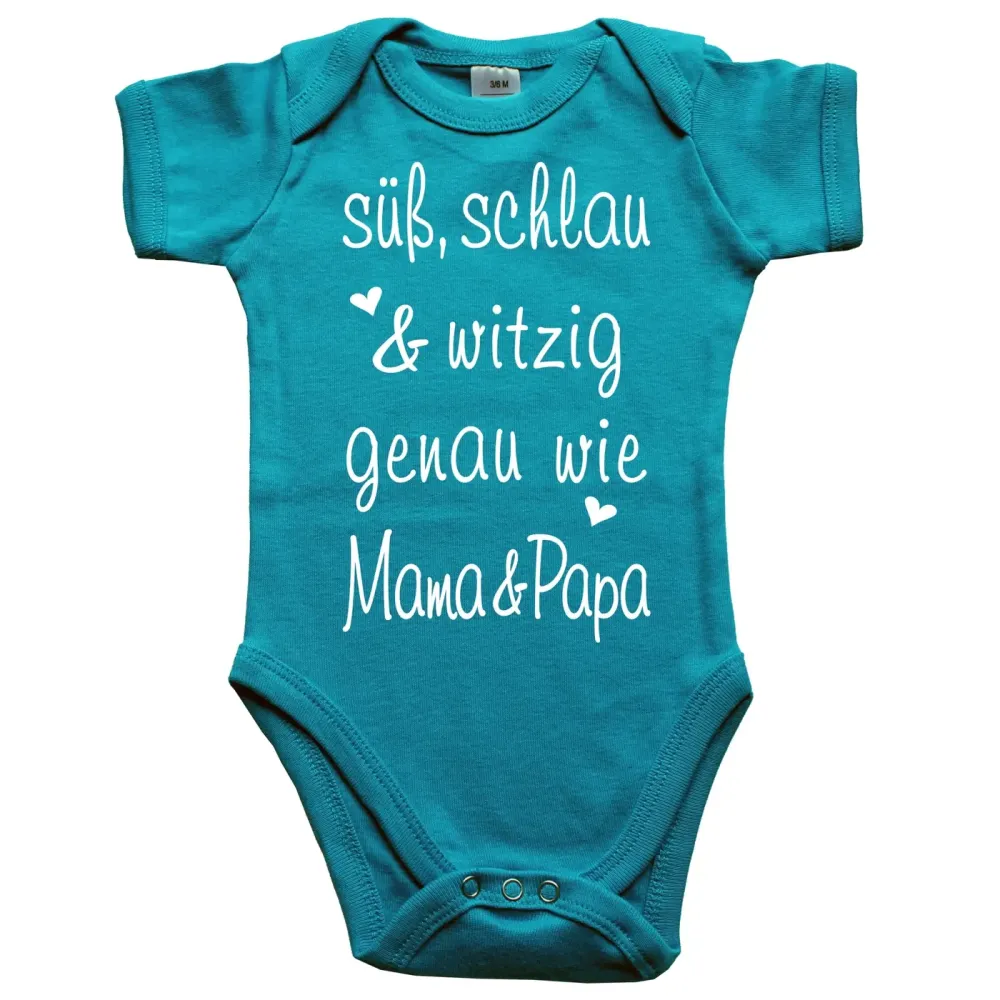 Preview: Baby Body mit Mama und Papa