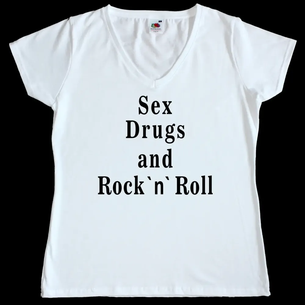 T-Shirt mit Druck Rock 'n' Roll