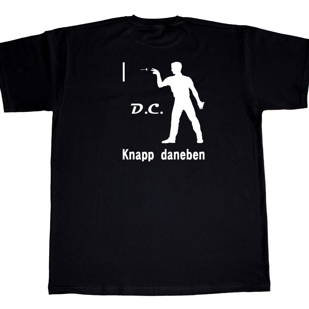 Preview: Herren T-Shirt Dart mit Vereinsnamen