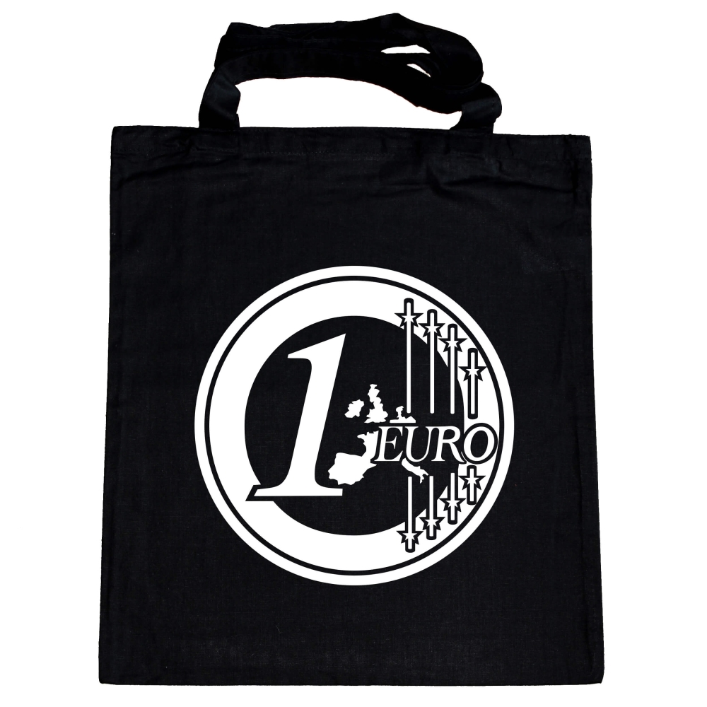 Stofftasche Euro Münze