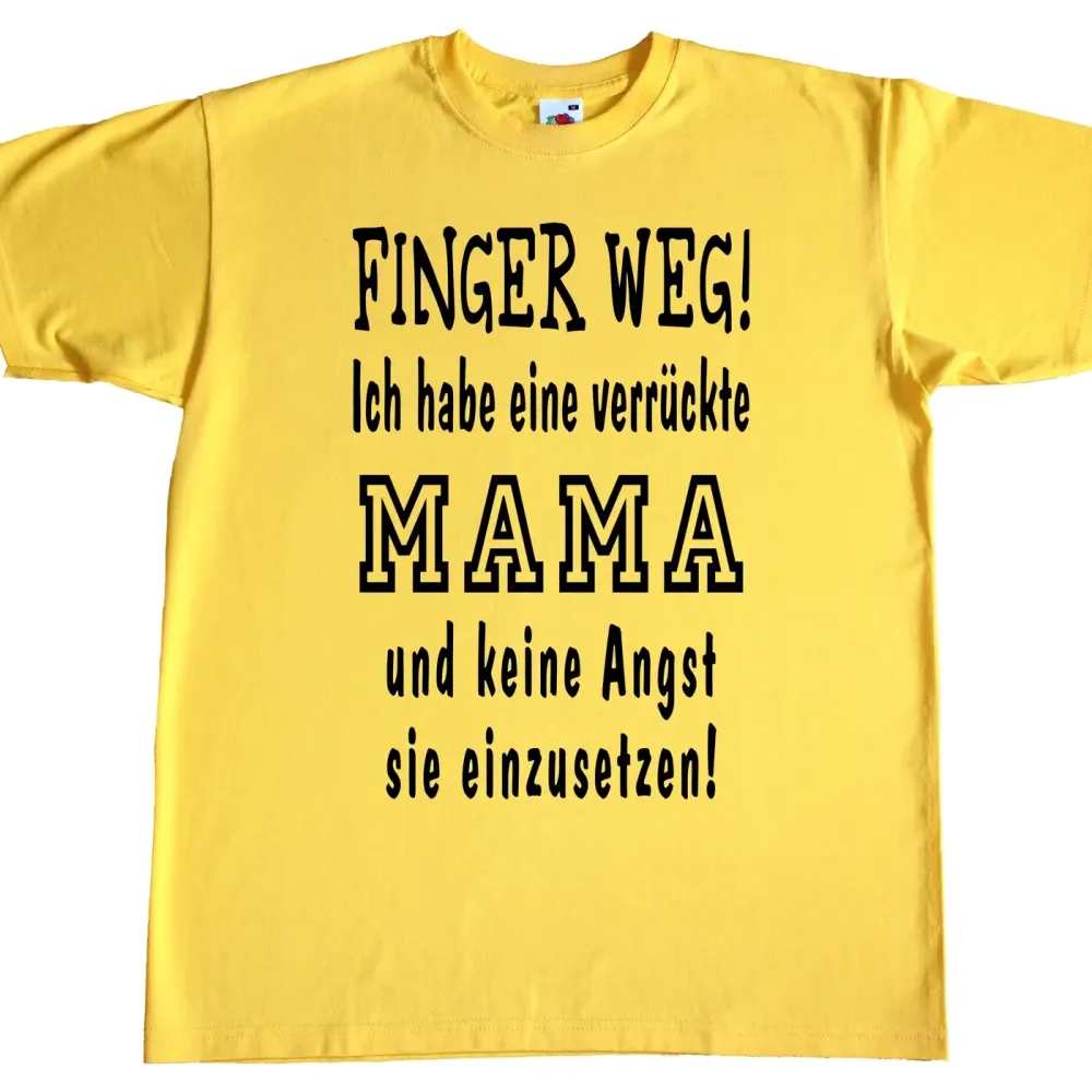 Kinder T-Shirt „Ich habe einen verrückten Papa“ in verschiedenen Farben