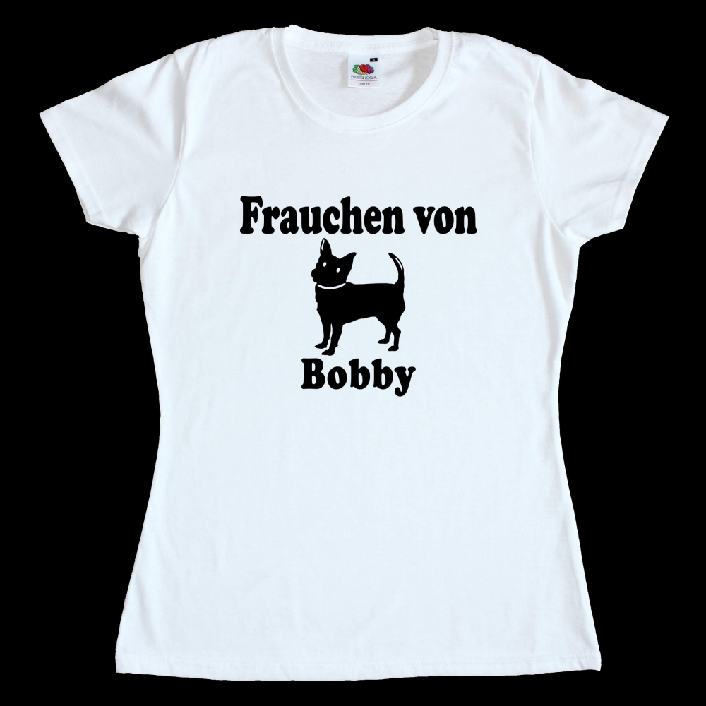 Preview: Fun Damen T-Shirt - Frauchen von ...