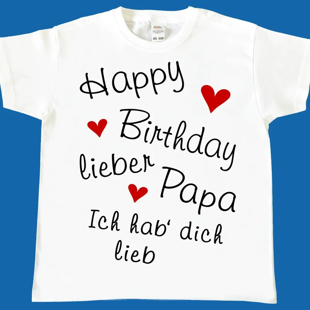 Kinder T-Shirt Happy Birthday