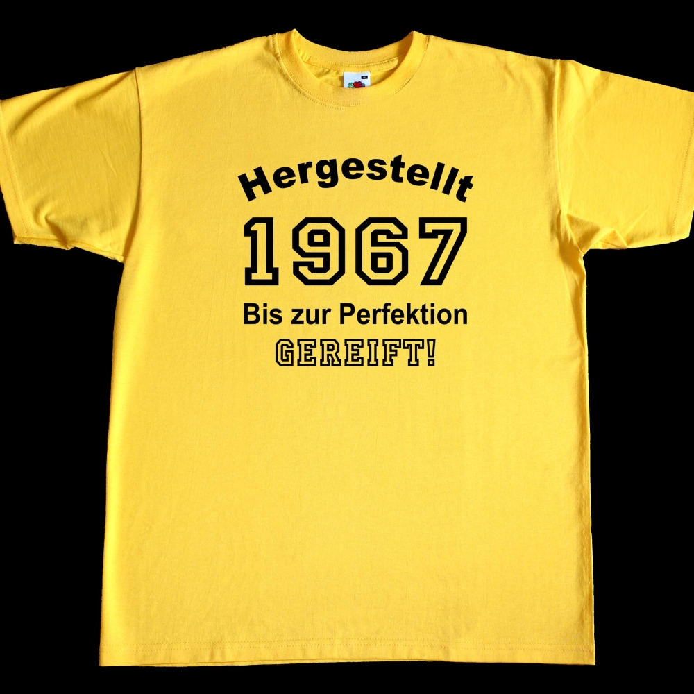 Preview: Fun Herren T-Shirt - Geburtsjahr frei wählbar