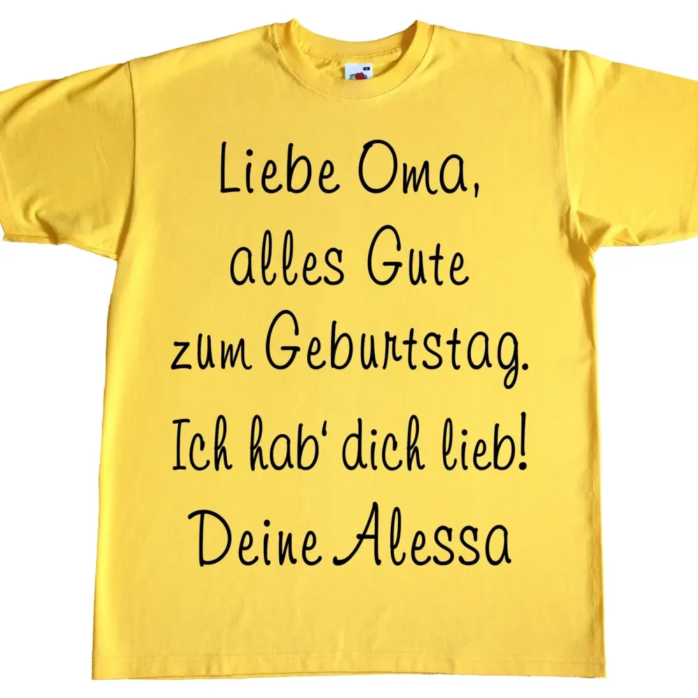 Kinder T-Shirt zum Geburtstag Tante