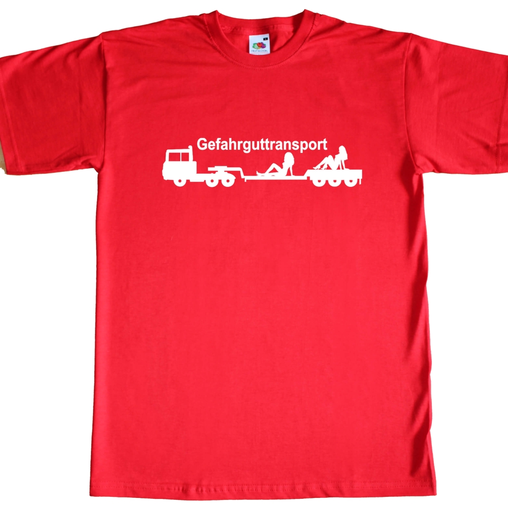 Preview: Fun Herren T-Shirt - Gefahrguttransport