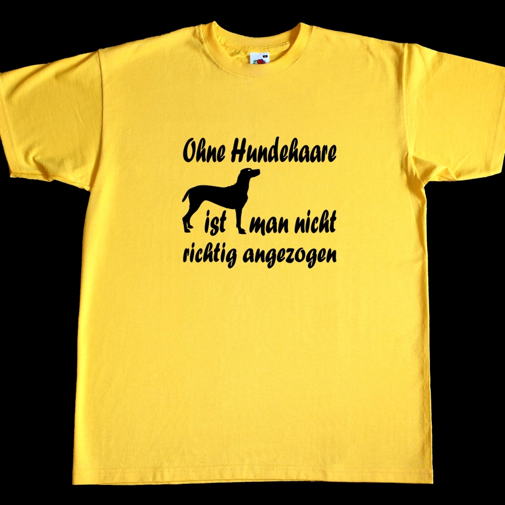 Fun Herren T-Shirt - Ohne Hundehaare