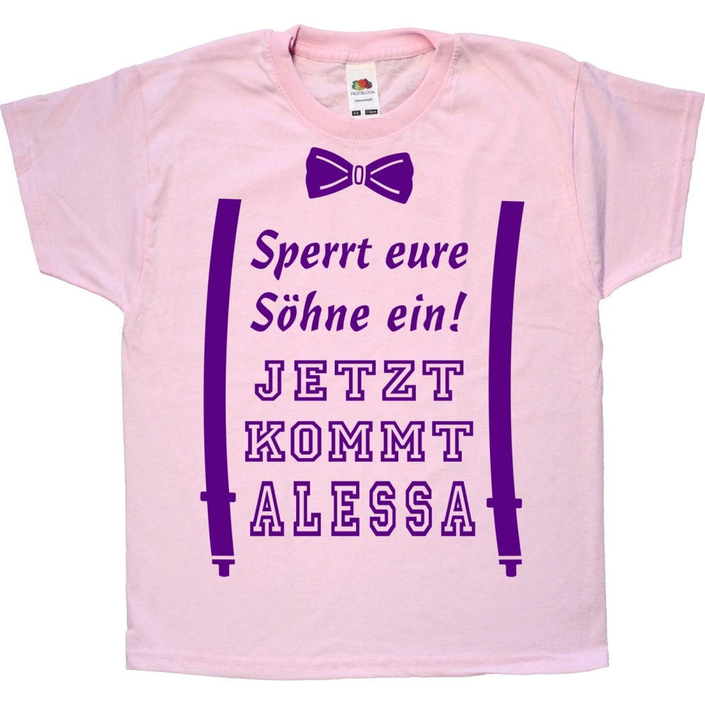 Preview: Kinder T-Shirt personalisiert