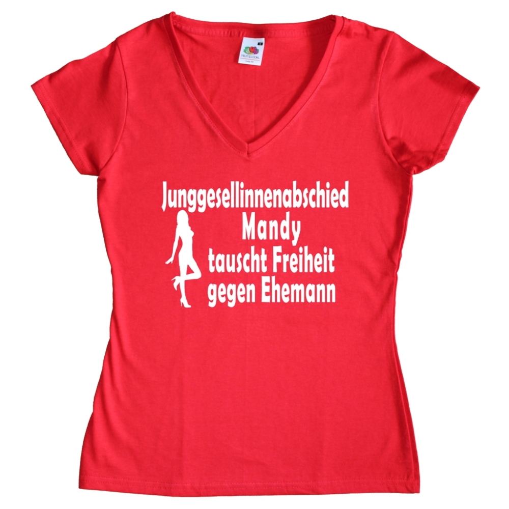 Preview: Damen T-Shirt Junggesellinnenabschied
