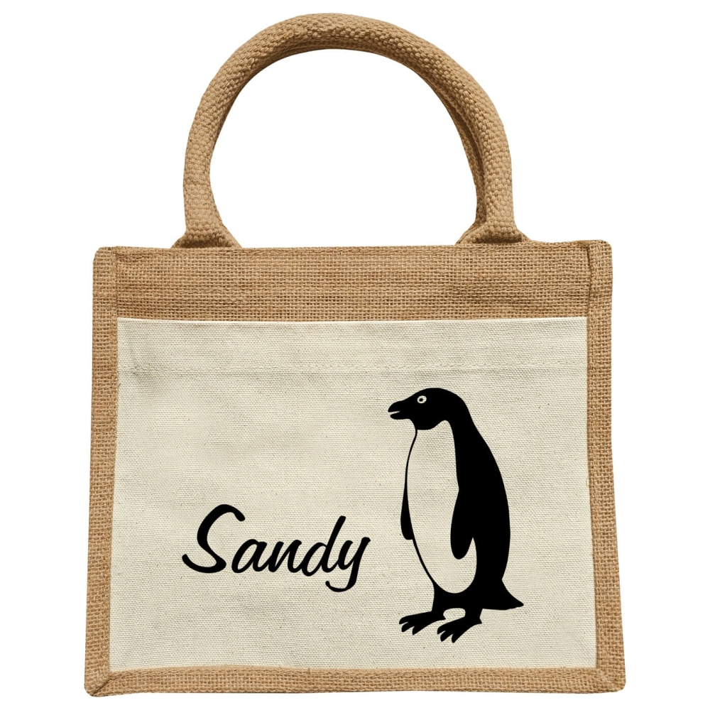 Kindertasche Personalisiert mit Pinguin