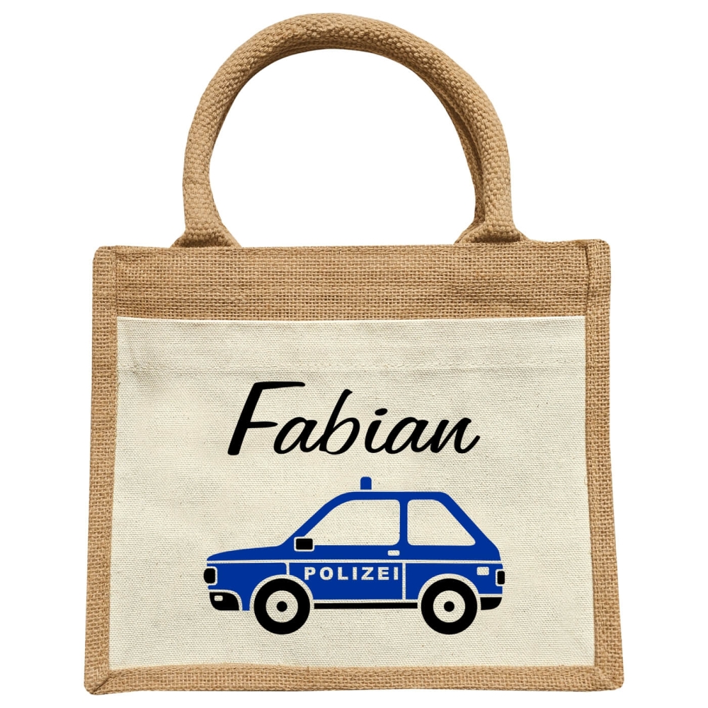 Kita Kindertasche mit Polizeiauto