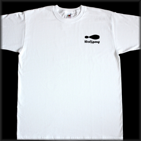Preview: Damen T-Shirt für Bowling- Kegelvereine