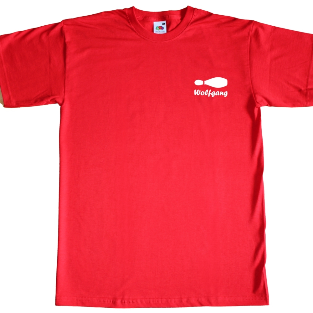 Damen T-Shirt für Bowling- Kegelvereine