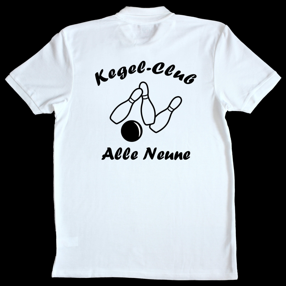 Polohemd für Kegelvereine