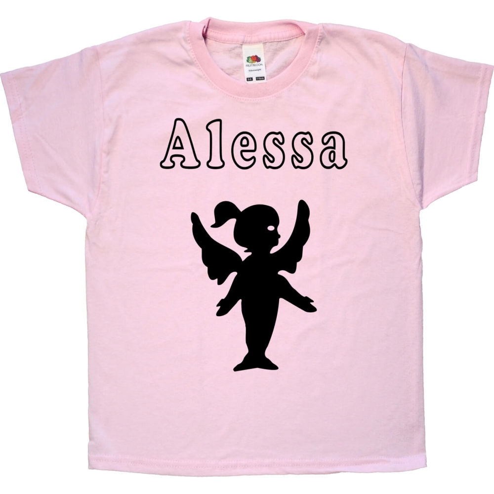 Kinder T-Shirt bedruckt mit Engel