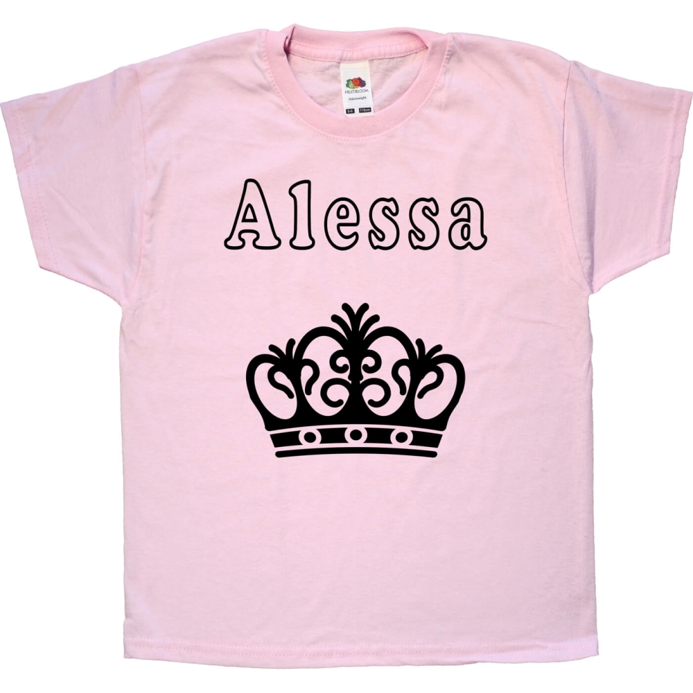 T-Shirt Personalisiert mit Krone