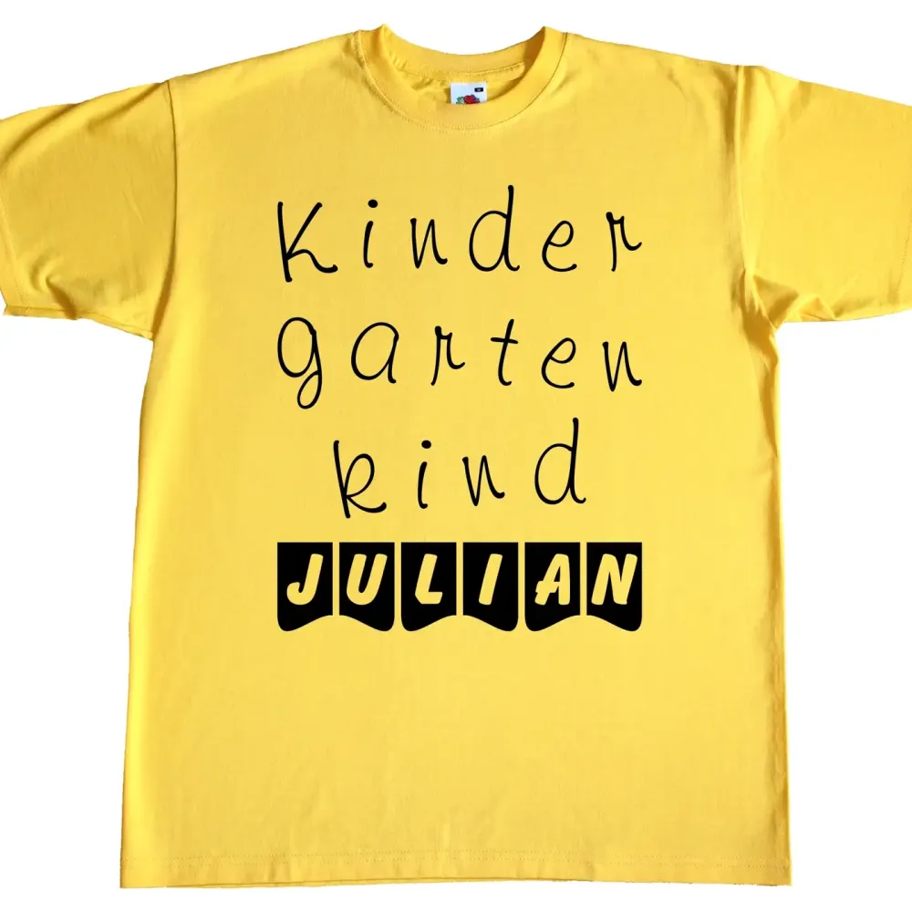 Kindergarten Shirt personalisiert