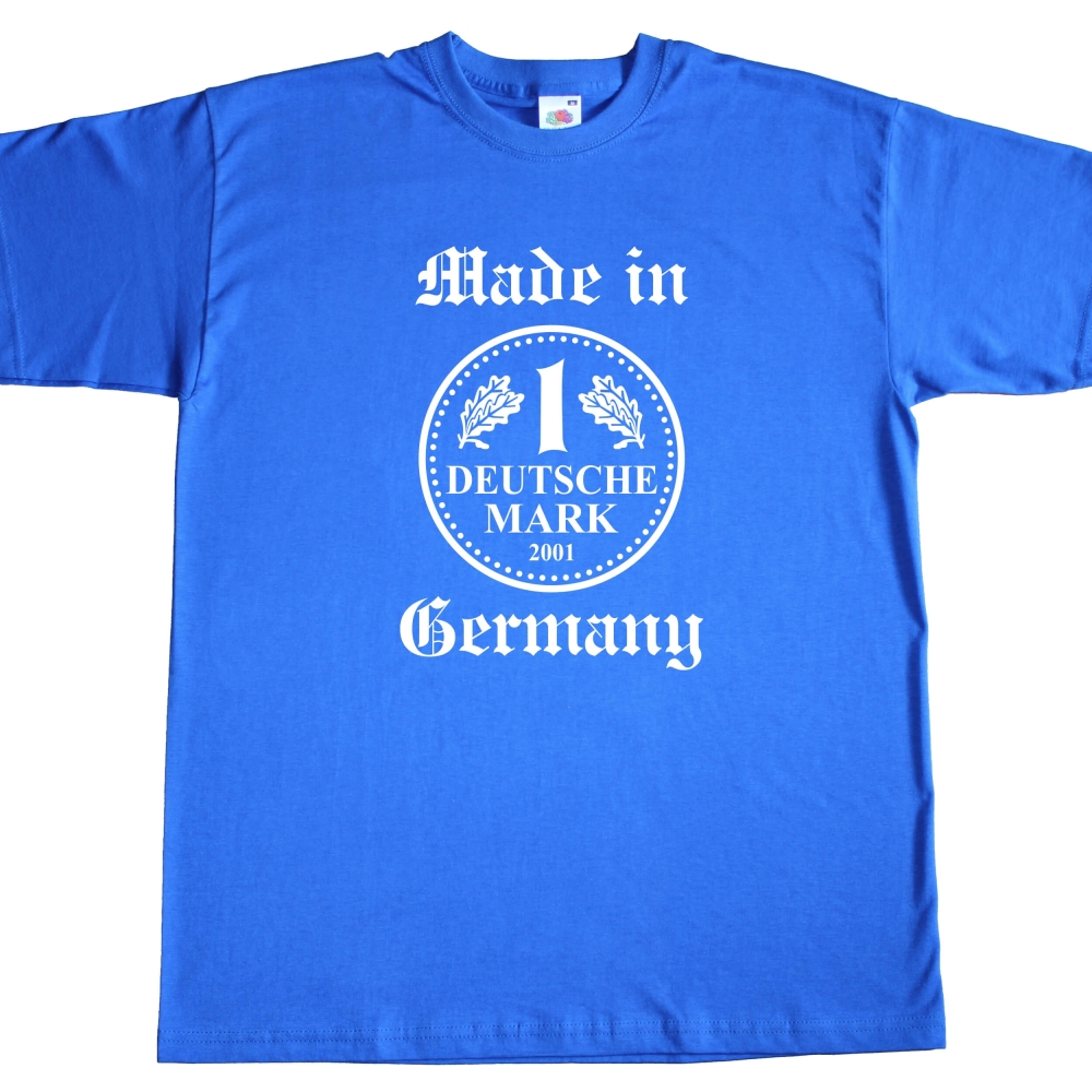 Preview: Fun Herren T-Shirt - Made in Germany D-Mark