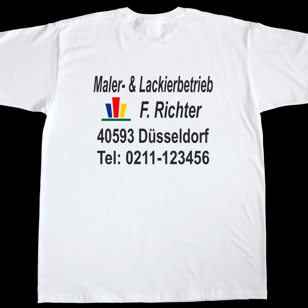 T-Shirt Maler und Lackierer