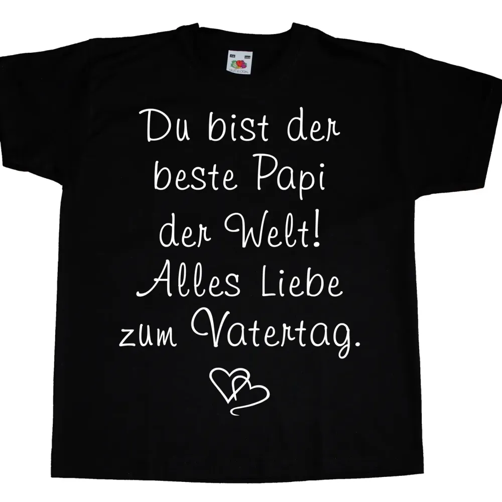 Kinder T-Shirt für Vatertag